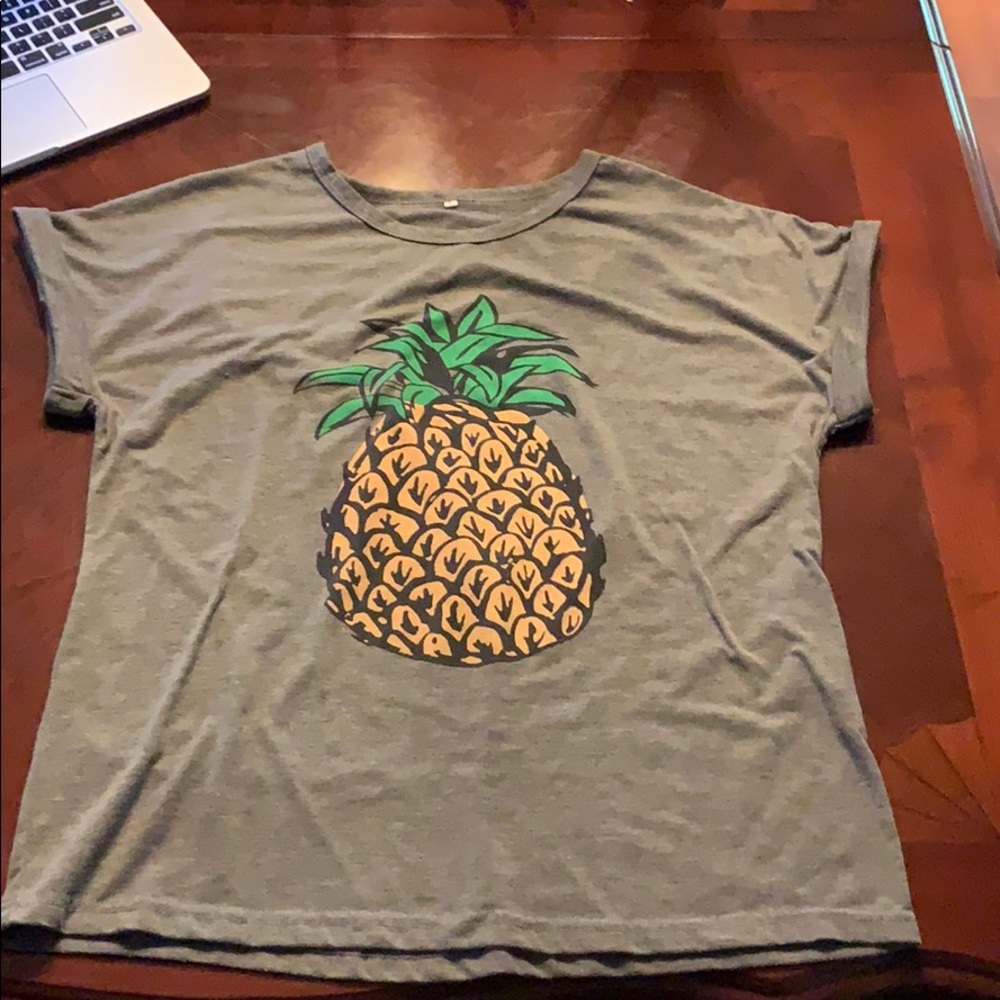 NWOT pineapple shirt